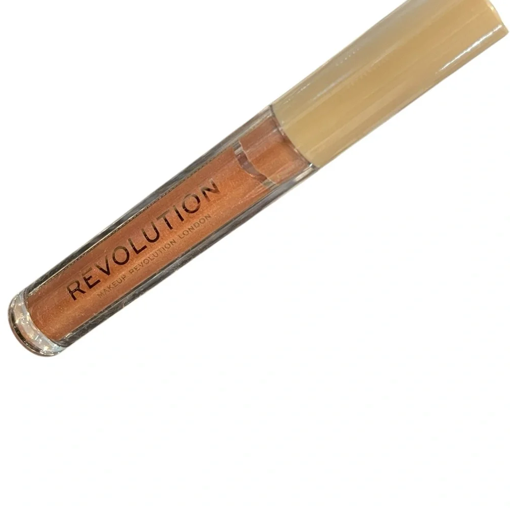 Makeup Revolution London Metallic‎ Lip Gloss Nudes Collection LINGERIE New